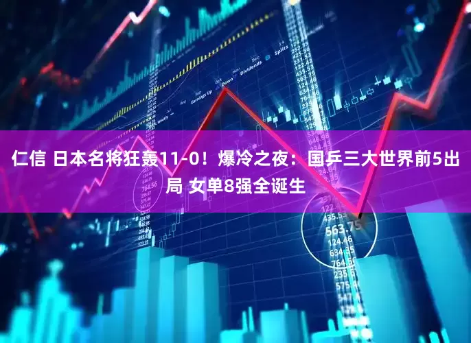 仁信 日本名将狂轰11-0！爆冷之夜：国乒三大世界前5出局 女单8强全诞生